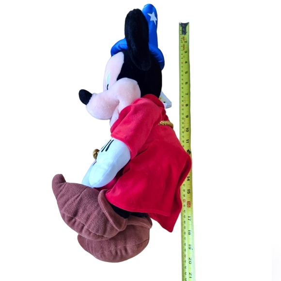Large Disney World Sorcerer Mickey Mouse 20" Plush Stuffed Animal - Picture 6 of 9